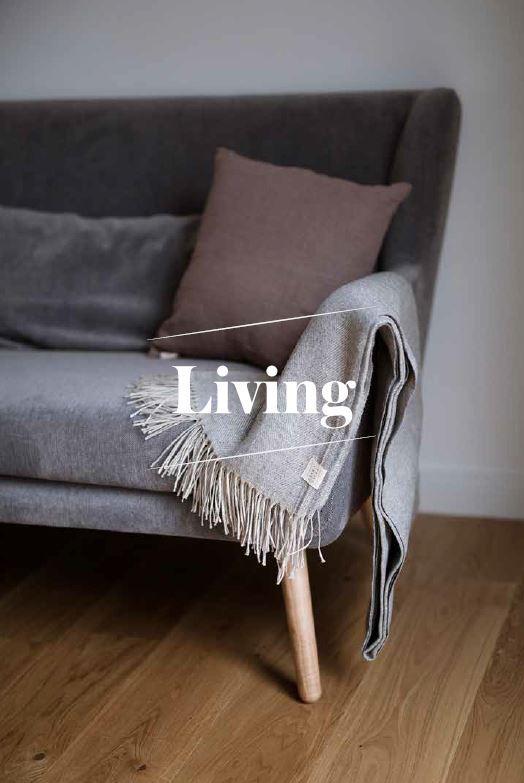 Linen cushions living